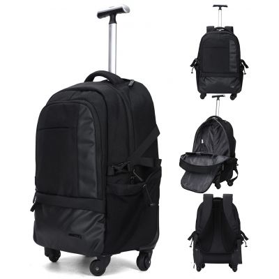 Дорожній рюкзак-візок AOKING SLN69569 Rolling Pro 36L Чорний