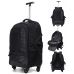 Дорожній рюкзак-візок AOKING SLN69569 Rolling Pro 36L Чорний