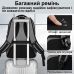 Стильний рюкзак Bruno Cavalli BC-18504 сірого кольору з USB-портом та водонепроникним захистом