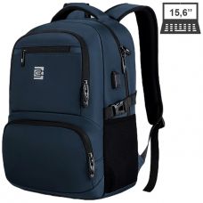 Bruno Cavalli BC-18575 - рюкзак для ноутбука 15.6", синій, USB