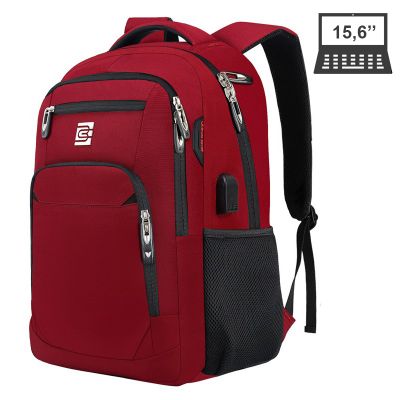 Рюкзак Bruno Cavalli BC8689 червоний з відділенням для ноутбука 15.6" і USB-портом - купити в Україні