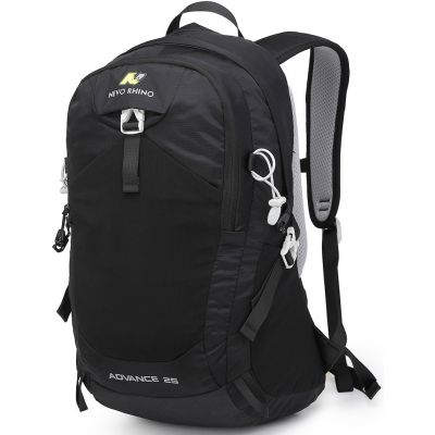Похідний рюкзак 25л NEVO RHINO 8824-NW - водовідштовхувальний, анатомічна спинка, для трекінгу Чорний