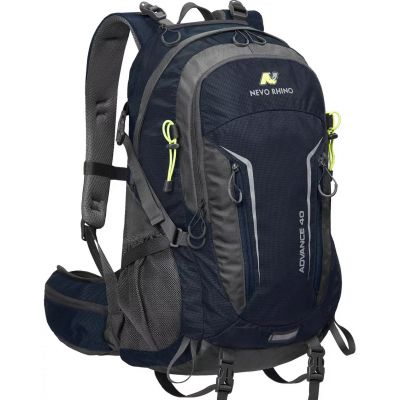 Трекінговий рюкзак NEVO RHINO 9033-NW 40 л - синій, для походів і туризму