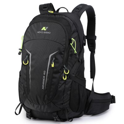 Похідний рюкзак NEVO RHINO 9033-NW 40 л - легкий, водонепроникний, для трекінгу та подорожей (чорний)