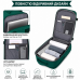 Рюкзак для ручної поклажі 40x20x25 см зелений — з відсіком для взуття, ноутбука та USB-портом