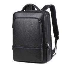 Рюкзак PARSONKER D709 шкіряний для ноутбука 15.6" | Бізнес рюкзак з USB-портом