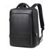 Рюкзак PARSONKER D709 15.6" — Преміум шкіряний рюкзак для ноутбука з USB-портом (чорний)