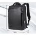 Рюкзак PARSONKER D710 15.6" шкіряний чорний