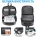 Універсальний рюкзак BANGE BG1921 сірий з USB-портом – купити в інтернет-магазині