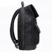 Рюкзак Bange BG65 чорний (Rolltop, 25 л, антидощовий, міський стиль)