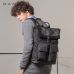 Рюкзак Bange BG65 чорний (Rolltop, 25 л, антидощовий, міський стиль)