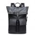 Рюкзак Bange BG65 чорний (Rolltop, 25 л, антидощовий, міський стиль)