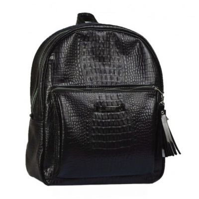 РЮКЗАК HARVEST "CROCO BLACK чорний