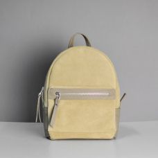 Рюкзак JIZUZ Sport Beige замша бежевий