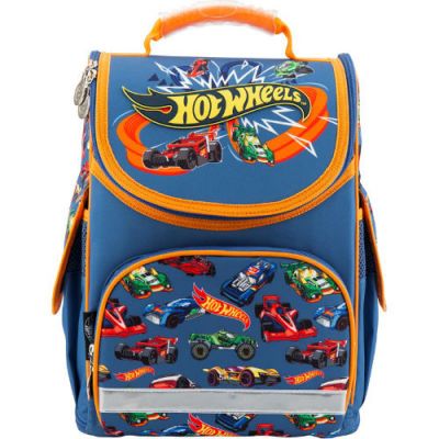 Рюкзак шкільний "трансформер" Kite Hot Wheels HW18-500S блакитний
