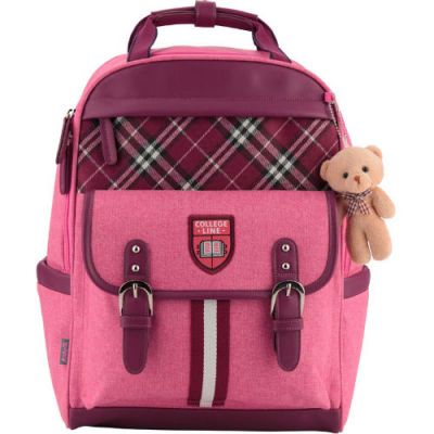 Рюкзак шкільний Kite Сollege line K18-737M-1 рожевий