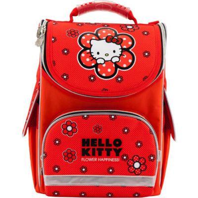 Рюкзак шкільний каркасний Kite Hello Kitty HK18-501S-2 червоний