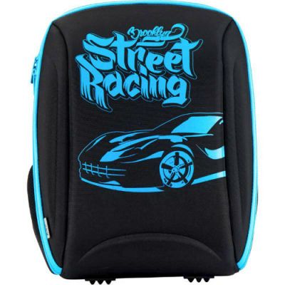 Рюкзак шкільний каркасний Kite Brooklyn racer K18-732M-1 чорний