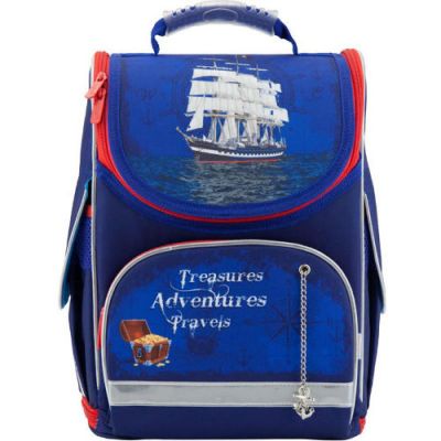 Рюкзак шкільний "трансформер" Kite Sea adventure K18-500S-2 синій