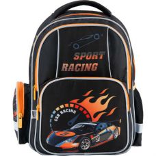 Рюкзак шкільний Kite Sport racing K18-514S чорний