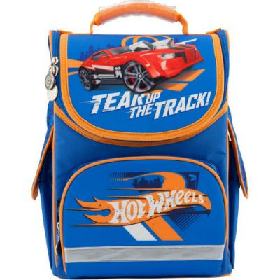 Рюкзак шкільний каркасний Kite Hot Wheels HW18-501S-2 блакитний