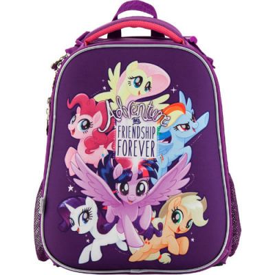 Рюкзак шкільний каркасний 531 Little Pony LP18-531M фіолетовий