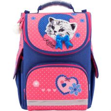 Рюкзак шкільний каркасний Kite Pretty kitten K18-501S-7 різнокольоровий