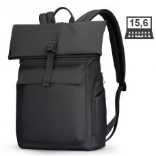 Рюкзак Roll Top Mark Ryden MR9366SJ чорний із захистом ноутбука 15,6"