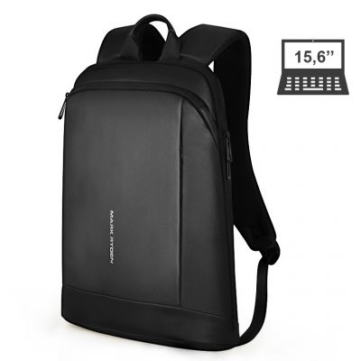 Тонкий рюкзак Mark Ryden MR9813 чорний (міський, 15.6", компактний)