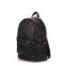 Рюкзак жіночий POOLPARTY backpack-croco-black чорний