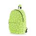 Рюкзак стьобаний з качечками POOLPARTY backpack-theone-salad-ducks зелений