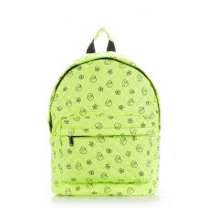 Рюкзак стьобаний з качечками POOLPARTY backpack-theone-salad-ducks зелений