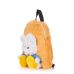 Дитячий рюкзак POOLPARTY з ведмедем kiddy-backpack бежевий