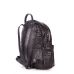 Рюкзак жіночий шкіряний POOLPARTY Mini mini-bckpck-leather-croco-black чорний