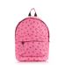 Рюкзак стьобаний з качечками POOLPARTY backpack-theone-pink-ducks рожевий