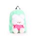 Дитячий рюкзак POOLPARTY з ведмедем kiddy-backpack-teddybear-green зелений