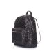 Рюкзак жіночий блискучий POOLPARTY Xs xs-bckpck-glitter-black чорний