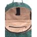 Рюкзак женский кожаный POOLPARTY Mini mini-bckpck-leather-croco-green зеленый