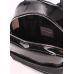 Рюкзак жіночий шкіряний POOLPARTY Mini mini-bckpck-transparent-black чорний