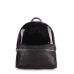 Рюкзак жіночий шкіряний POOLPARTY Mini mini-bckpck-transparent-black чорний