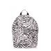 Рюкзак жіночий POOLPARTY backpack-pu-zebra білий