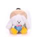 Дитячий рюкзак POOLPARTY з зайцем kiddy-backpack-rabbit-white бежевий