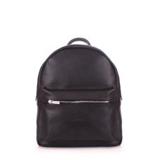Рюкзак жіночий шкіряний POOLPARTY Xs xs-bckpck-leather-black чорний
