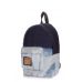 Рюкзак джинсовий POOLPARTY backpack-bleach-jeans блакитний