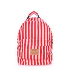 Рюкзак молодіжний POOLPARTY backpack-navy-red червоний