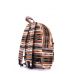 Рюкзак жіночий POOLPARTY backpack-rasta-коричневий brown