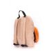 Дитячий рюкзак POOLPARTY з зайцем kiddy-backpack-rabbit-brown бежевий