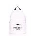 Рюкзак молодіжний POOLPARTY backpack-kangaroo-white білий