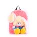 Дитячий рюкзак POOLPARTY з зайцем kiddy-backpack-rabbit-rose рожевий