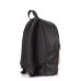 Рюкзак жіночий POOLPARTY backpack-pu-black-beige чорний